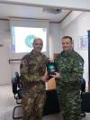 Visit by Colonel Ugo PROIETTO, Commander of the Multinational CIMIC Group